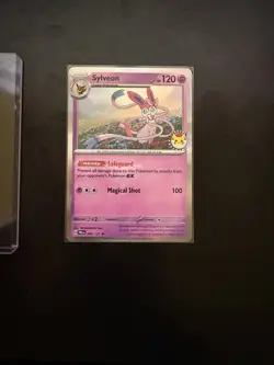 Pokemon TCG Sylveon 040/131 Prismatic Evolutions Pokemon Day Promo Card - Image 1
