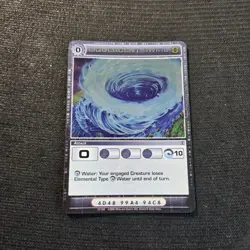 Chaotic TCG Silent Sands Liquescent Swirl Rare Holo Card 51/100 - Image 1