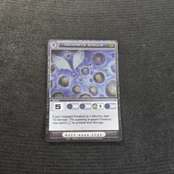 Chaotic TCG Zenith Of The Hive Granite Balls Holo Rare Card 43/100 - Image 1
