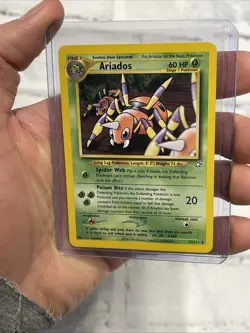 Ariados 27/111 Uncommon Neo Genesis Unlimited Pokemon TCG Card WOTC 2000 Vtg LP+ - Image 1