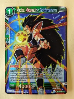 RADITZ, REQUESTING REINFORCEMENTS FOIL-DRAGON BALL SUPER CARD GAME-BT15-065 UC - Image 1