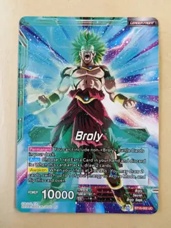 SS BROLY, DEMON'S SECOND COMING FOIL-DRAGON BALL SUPER CARD GAME-BT15-002 UN - Image 2