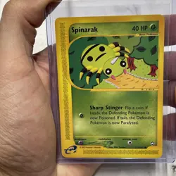 Pokemon TCG Card Spinarak - Aquapolis 111/147 - Common NM/MT Vintage Vtg WOTC - Image 1