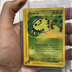 Pokemon TCG Card Spinarak - Aquapolis 111/147 - Common NM/MT Vintage Vtg WOTC - Image 2