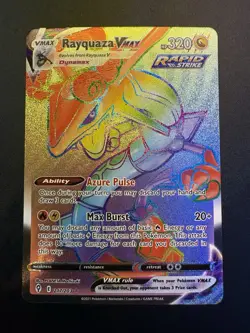 Rayquaza VMax 217/203 Evolving Skies Pokemon Card - Image 1