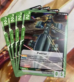 Gundam Card Game Falmel ST03-016 C Zeon’s Rush Playset Of 4 - Image 1