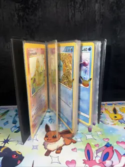 Pokemon 25th Anniversary Jumbo Cards Complete Set First Partner Pack Binder - Image 2