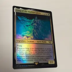 FOIL King of the Oathbreakers Extended Art Surge Foil - Lord Of The Ring Rare - Image 1
