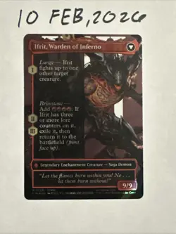 Clive, Ifrit's Dominant (Borderless) (Surge Foil) (0530) Final Fantasy Foil - Image 2