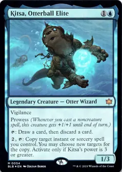Kitsa, Otterball Elite (Foil) Bloomburrow - Magic MTG NM - Image 1