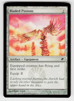 Scars of Mirrodin #140 Bladed Pinions - Image 1