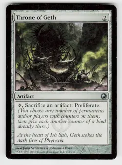 Scars of Mirrodin #211 Throne of Geth - Image 1