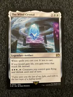 Magic The Gathering MTG - The Wind Crystal - Final Fantasy - Image 1