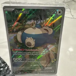 Pokemon TCG Snorlax SVP 051 Scarlet & Violet 151 Black Star Promo (SEALED) - Image 4