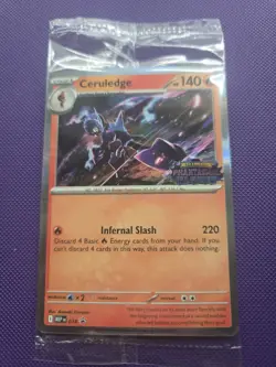 Pokemon Phantasmal Flames Staff Promos Set of 4 SEALED in Pack - Image 1