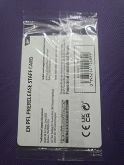 Pokemon Phantasmal Flames Staff Promos Set of 4 SEALED in Pack - Image 3