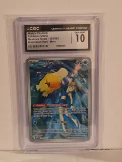 Pokemon Destined Rivals Misty's Psyduck 193/182 CGC Gem Mint 10 - Image 1