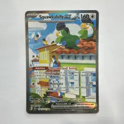 Pokemon Squawkabilly ex 264/193 Sv02: Paldea Evolved Special Illustration Rare … - Image 1