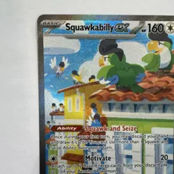 Pokemon Squawkabilly ex 264/193 Sv02: Paldea Evolved Special Illustration Rare … - Image 5