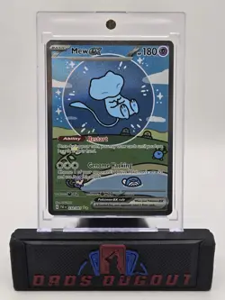Mew ex 232/091 SV: Paldean Fates Holo Bubble Mew Pokemon TCG - LP - Image 1
