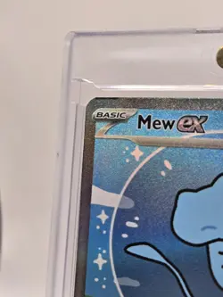 Mew ex 232/091 SV: Paldean Fates Holo Bubble Mew Pokemon TCG - LP - Image 3