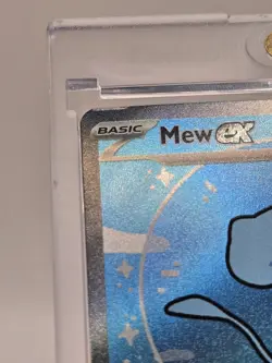 Mew ex 232/091 SV: Paldean Fates Holo Bubble Mew Pokemon TCG - LP - Image 4