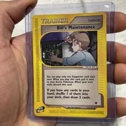 Bill’s Maintenance Expedition 137/165 WOTC Pokemon TCG E Reader NM/MT Uncommon - Image 2
