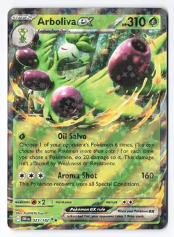 Arboliva ex 023/182 - SV10: Destined Rivals Pokemon Double Rare Holo NM - Image 1
