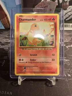 2016 Pokemon XY - Evolutions Charmander #9 C18 - Image 1