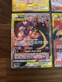 Lot of 4 NM Tag Team Pokemon Cards - Image 5