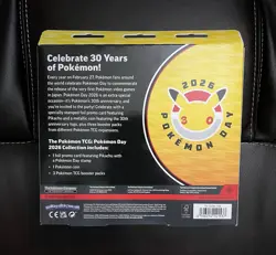 Pokemon TCG 2026 Pokemon Day Collection Box Factory Sealed 30th Anniversary - Image 4