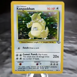 Kangaskhan 5/64 Holo Jungle 1999 WOTC Pokemon TCG Vintage Rare English NM - Image 1