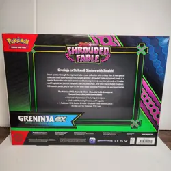 Pokemon Shrouded Fable Greninja EX Special Illustration Collection Box - Image 5