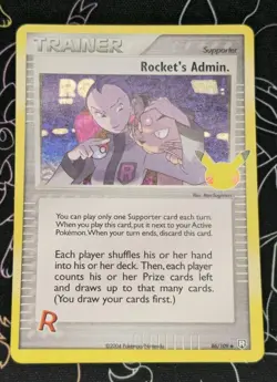 Rocket's Admin 025/034 NM English Pokemon TCG Classic Collection - Image 1