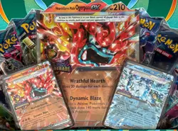 POKEMON TCG MASKS OF OGERPON ex HP 210 COLLECTION BOX with 10 Booster Packs - Image 2