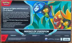 POKEMON TCG MASKS OF OGERPON ex HP 210 COLLECTION BOX with 10 Booster Packs - Image 3
