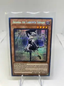 YuGiOh! Arianna the Labrynth Servant MP23-EN229 Prismatic Rare 1st Edition NM - Image 1