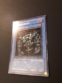Yu-Gi-Oh! Aufgegben, SDP-G001, Ultra Rare, 1. Auflage, Deutsch, NM-M - Image 2