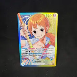 Nami OP11-041 (Alternate Art Leader) One Piece TCG - A Fist of Divine Speed EN - Image 1