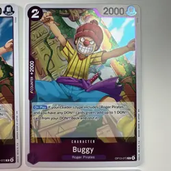 Buggy Playset - OP13-072 x4 - Carrying On His Will - One Piece TCG - English - Image 3