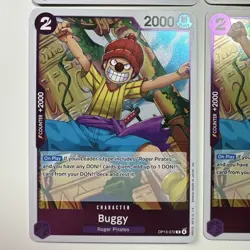 Buggy Playset - OP13-072 x4 - Carrying On His Will - One Piece TCG - English - Image 4