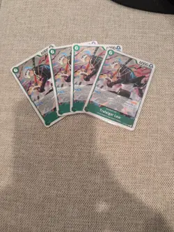 X4 Trafalgar Law OP13-031 Rare One Piece Carrying on His Will Playset 4x - Image 1