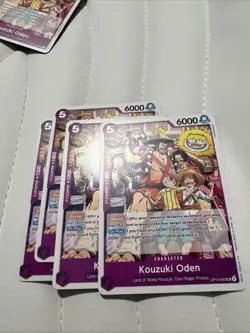 Kouzuki Oden Playset - OP13-063 x4 - Carrying On His Will - One Piece TCG - Image 1