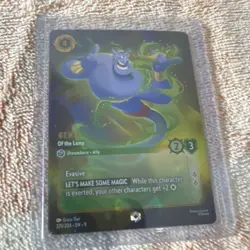 Disney Lorcana Genie-Of the Lamp Foil Dreamborn Ally 229/204 English Card - Image 3