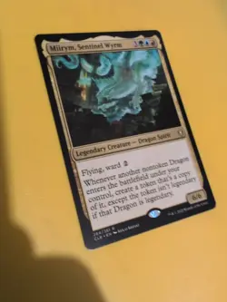 Miirym, Sentinel Wyrm. Dragon Spirit. CLB Magic the Gathering Card. - Image 4