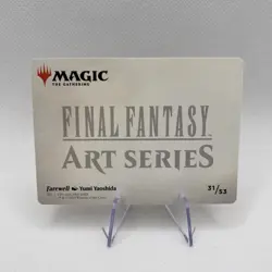 Farewell - Art Series Gold Stamped 31/53 - Final Fantasy MTG - Art Card - Image 2