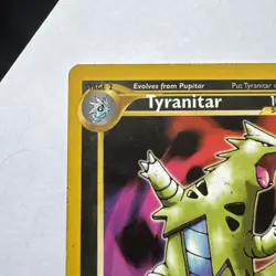 Pokemon Card Tyranitar 31/75 Regular Neo Discovery MP - Image 3