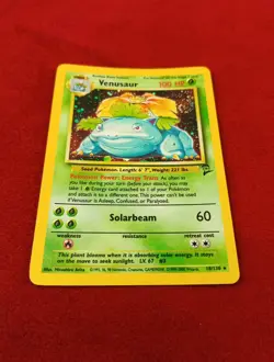 Pokemon TCG Venusaur Holo Rare Card 18/130 2000 Base Set 2 Excellent Condition - Image 4