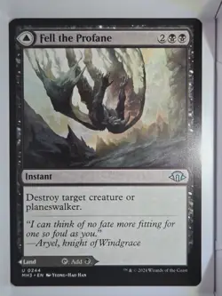 Fell the Profane - U244 - MTG - Modern Horizons 3 (MH3) - Image 1