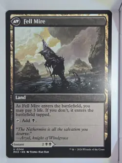 Fell the Profane - U244 - MTG - Modern Horizons 3 (MH3) - Image 2